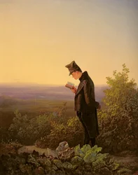Das Brevier lesen, Der Abend